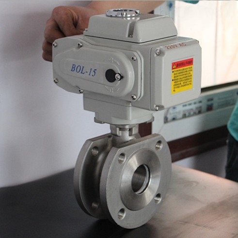 Q971F电动对夹球阀