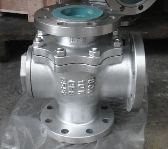 Q44F,Q45F三通四密封球阀