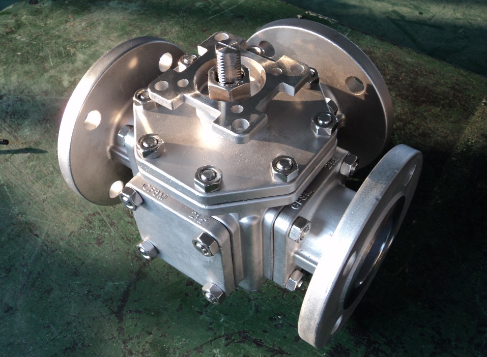 Q44H,Q45Y硬密封三通球阀