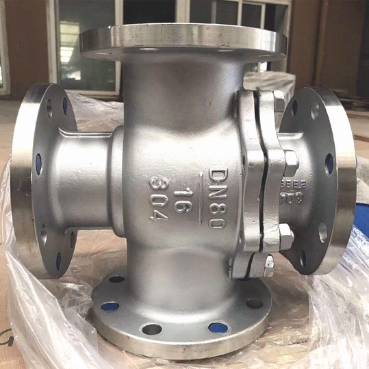 Q46F不锈钢四通球阀