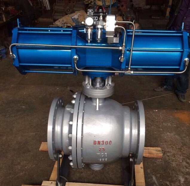 Q647MF气动卸灰球阀