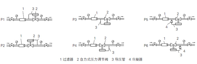 自力式调节阀安装图 自力式调节阀安装图
