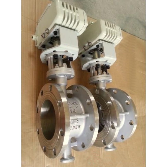 电动硬密封蝶阀图片