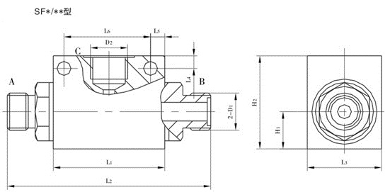 SF12/31尺寸图 SF12/31尺寸图