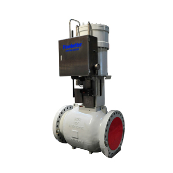 进口轴流式气动调节阀