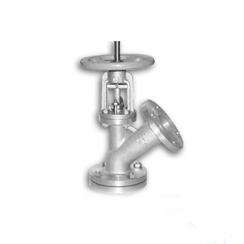 进口上展式搪玻璃放料阀