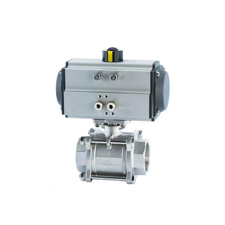 进口气动三片式球阀 进口气动三片式球阀