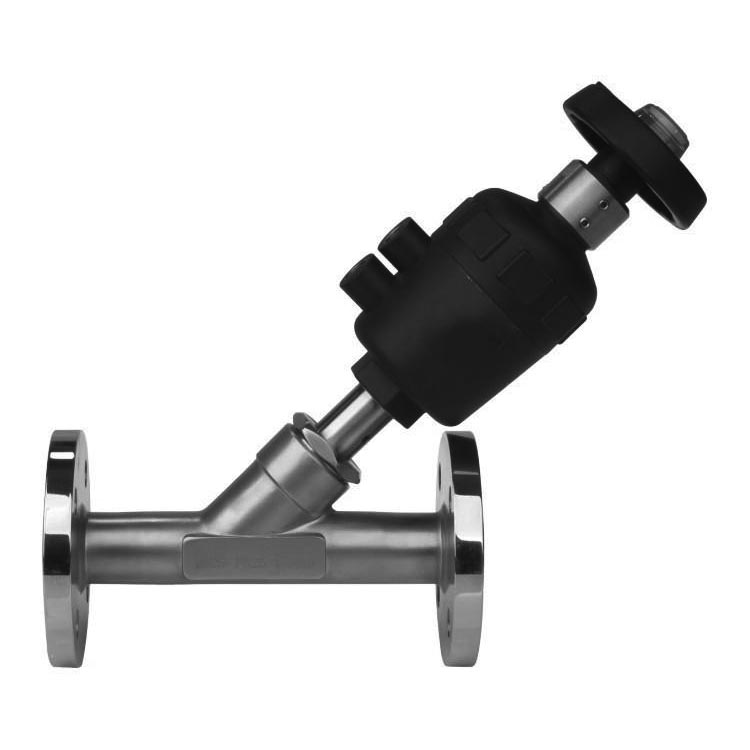 进口带信号反馈气动角座阀 进口带信号反馈气动角座阀