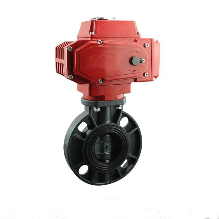 进口电动UPVC蝶阀 进口电动UPVC蝶阀