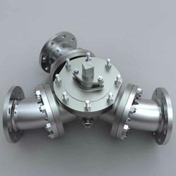 进口Y型三通球阀