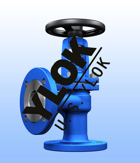 进口角式波纹管截止阀