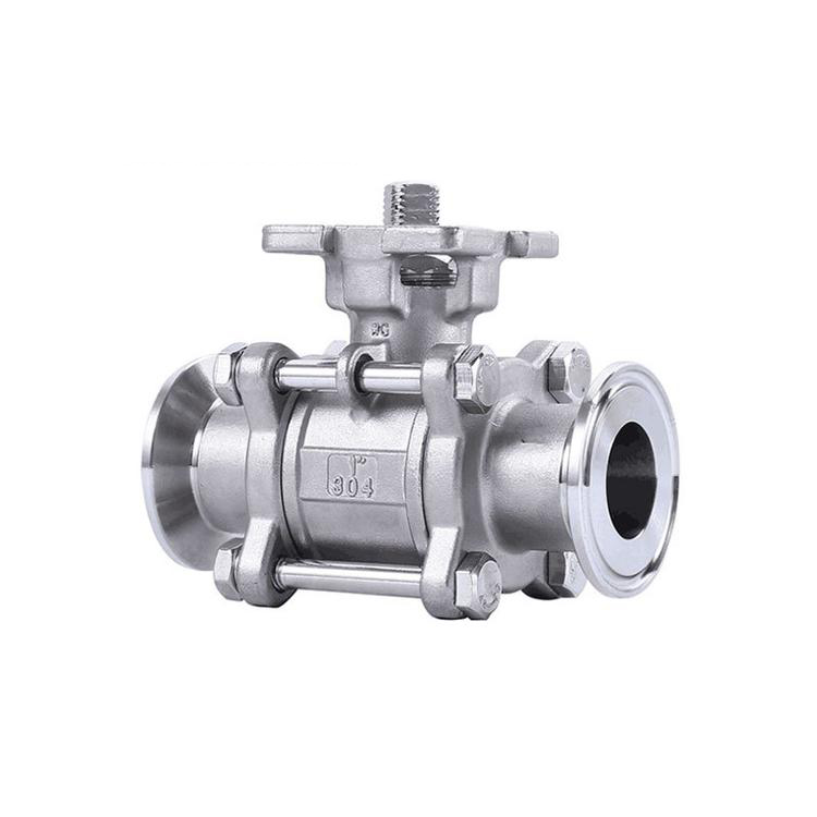 进口三片式卡箍球阀 进口三片式卡箍球阀