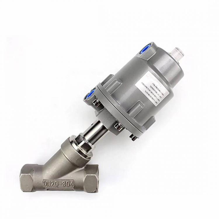 进口角式气动角座阀 进口角式气动角座阀