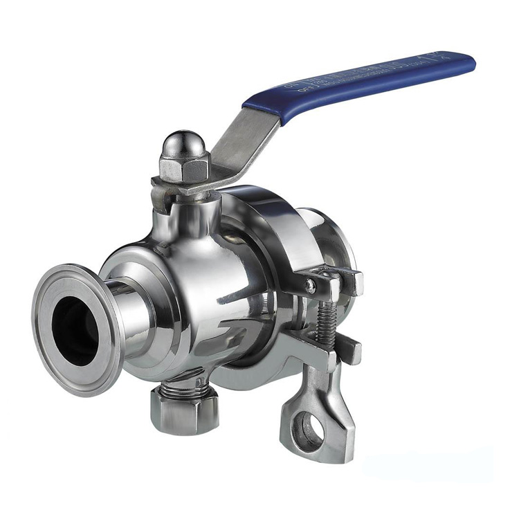 进口卫生级无滞留球阀