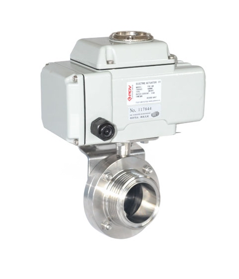 进口电动卫生级蝶阀 进口电动卫生级蝶阀