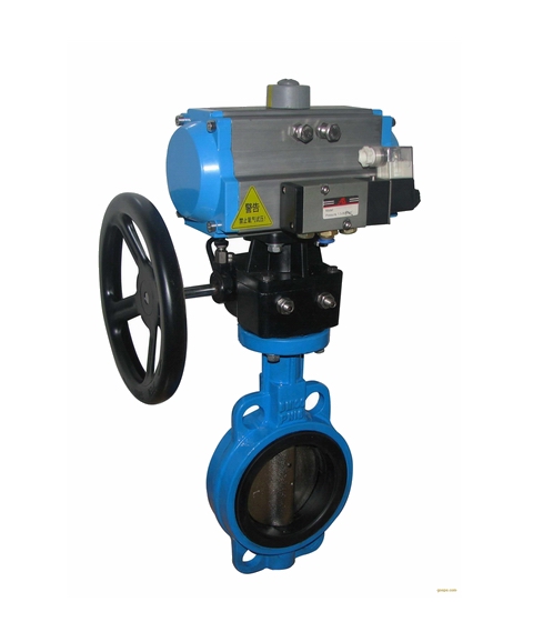 进口衬胶调节蝶阀