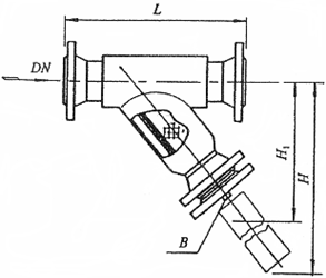 焊接Y型过滤器结构图