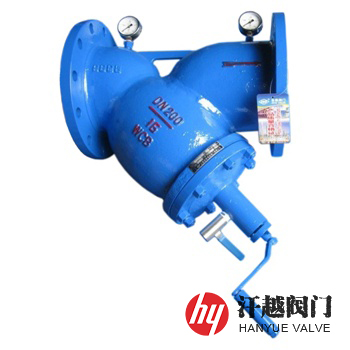 铸造手摇刷式Y型过滤器