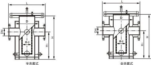 保温篮式过滤器结构图