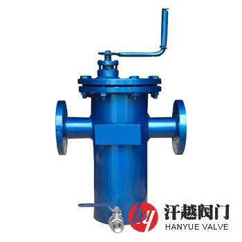 手摇刷式篮式过滤器