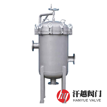 立式高低接管快开过滤器