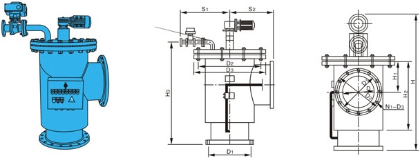 L型全自动刷式过滤器
