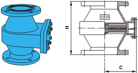 抽屉式阻火器结构图