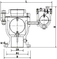 自动补气排气阀结构图