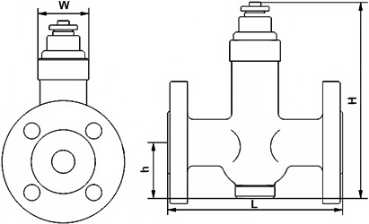 STC可调恒温式蒸汽疏水阀结构图