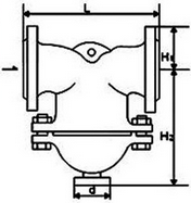 UFS汽水分离器结构图