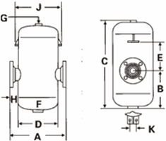 AS汽水分离器结构图