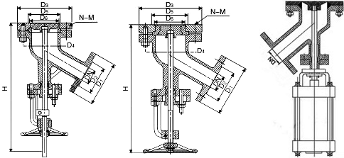 气动放料阀结构图