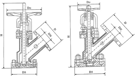 保温放料阀结构图