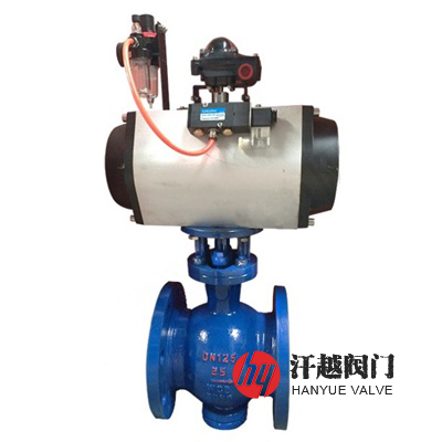 气动偏心半球阀